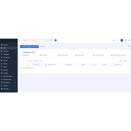 CRM PROJECT MANAGEMENT , CUSTOMER RELATION MANAGEMENT INDONESIA LARAVEL SOURCE CODE PANDUSOLUSI