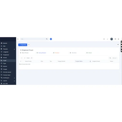 CRM PROJECT MANAGEMENT , CUSTOMER RELATION MANAGEMENT INDONESIA LARAVEL SOURCE CODE PANDUSOLUSI - Image 3