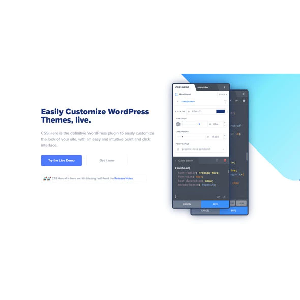CSSHero – Visual CSS Live Editor Plugin - Wordpress Plugin