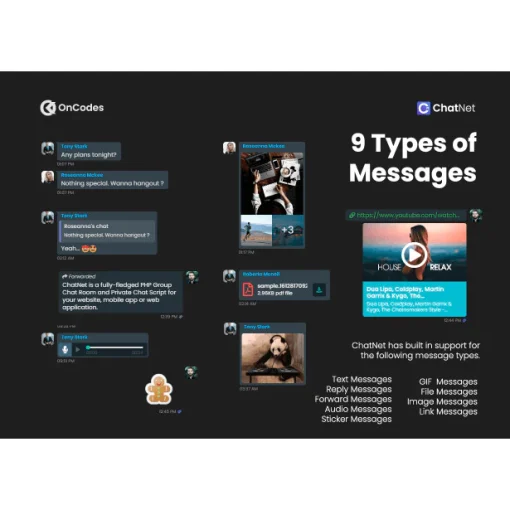 ChatNet – PHP Chat Room & Private Chat Script - Image 4
