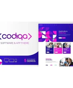 Codiqa – Software App Digital Theme - Wordpress Theme