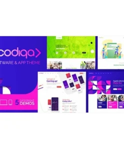 Alternative view of Codiqa – Software App Digital Theme - Wordpress Theme