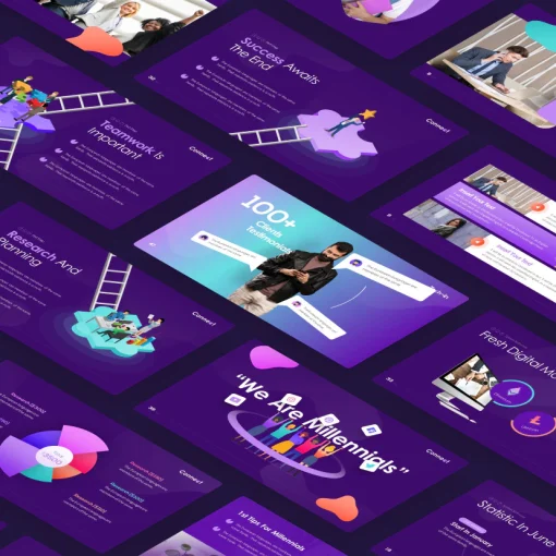 Connect Creative Agency Powerpoint Presentation Template Full Animasi - Image 8