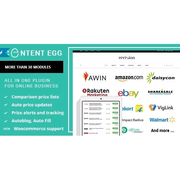 Content Egg – all in one plugin for Affiliate, Price Comparison, Deal sites