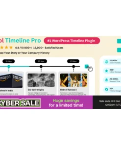 Cool Timeline Pro - Horizontal & Vertical Timeline Plugin For WordPress