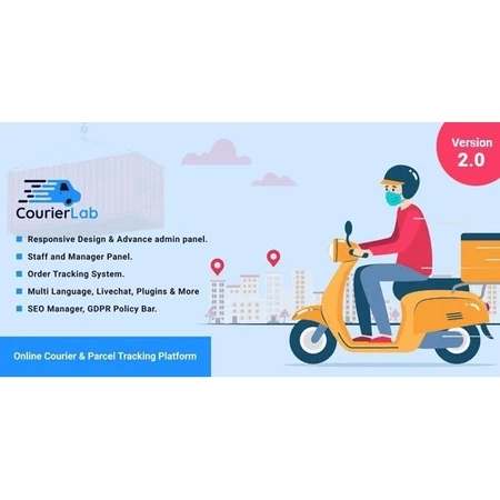CourierLab – Online Courier And Parcel Tracking Platform PANDUSOLUSI