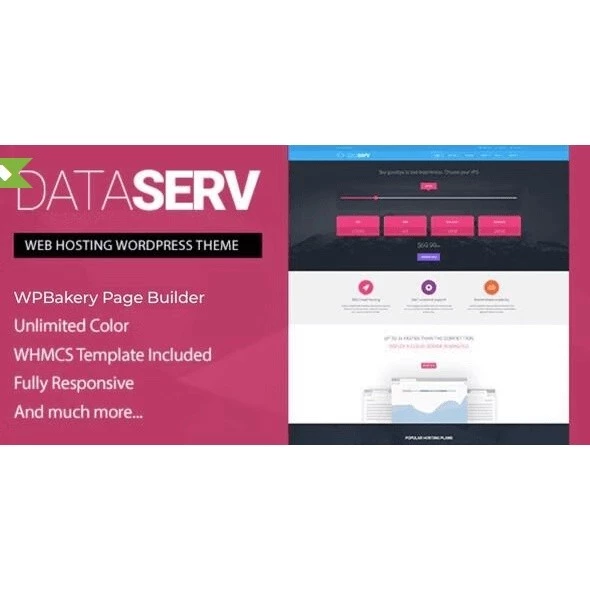 Dataserv – Professional Hosting WordPress Theme