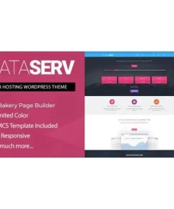 Dataserv – Professional Hosting WordPress Theme