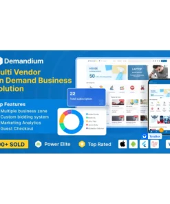 Demandium – Multi Provider On Demand, Handyman, Home service App(Bundling)(XENDIT) source code