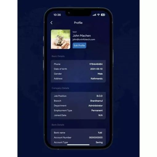 DigitalHR Branch Based Multi Tenant HR, HRM and HRMS Application FLUTTER PAY SALARY - Image 4