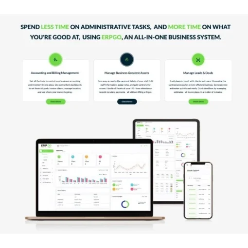 ERPGo SaaS – All In One Business ERP With Project, Account, HRM, CRM & POS - Image 3