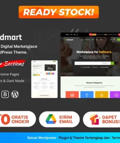 Eidmart Digital Marketplace WordPress Theme Unlimited Domain