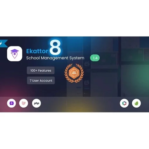 Ekattor 8 School Management System (SAAS)