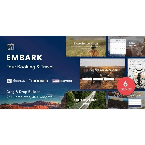 Embark – Tour Booking & Travel WordPress Theme