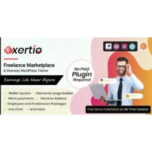 Exertio – Freelance Marketplace Theme - Wordpress Theme