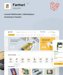 Alternative view of Farmart – Single or Multivendor Laravel eCommerce System