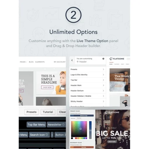 Flatsome - Multi-Purpose Responsive WooCommerce Theme, toko online template - Image 4