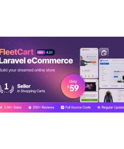 FleetCart – Laravel Ecommerce System
