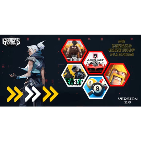 Gamers Arena – Digital Online Game Store, Game Top Up , Voucher & Gamer ID Selling Tools PANDUSOLUSI