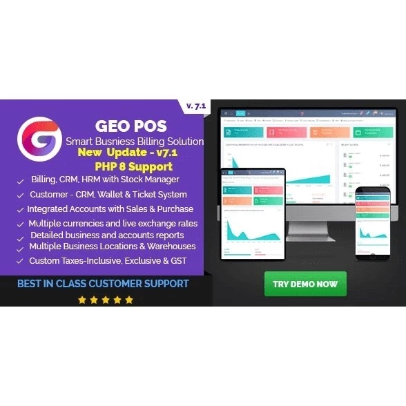 Geo POS – Point of Sale, Billing and Stock Manager Application PANDUSOLUSI