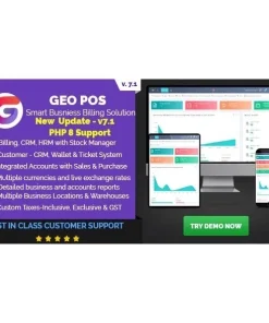 Geo POS – Point of Sale, Billing and Stock Manager Application PANDUSOLUSI