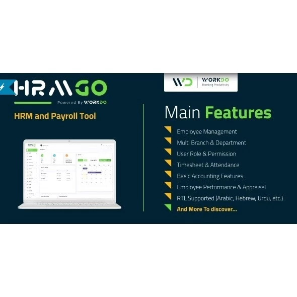 HRMGo – HRM and Payroll Tool