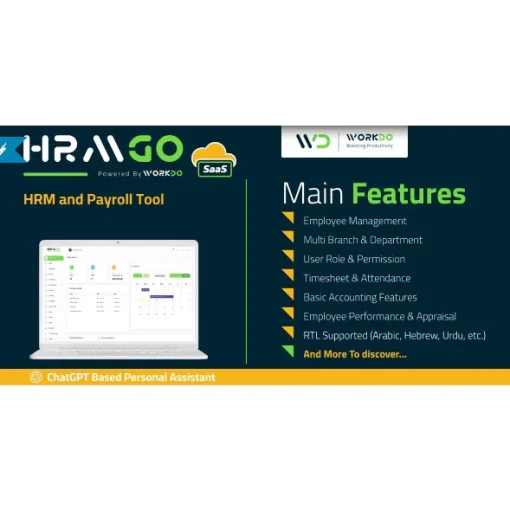 HRMGo SaaS – HRM and Payroll Tool PANDUSOLUSI
