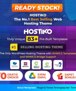 Hostiko Premium WordPress WHMCS Hosting Theme