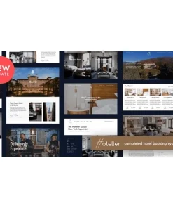 Hotel Booking WordPress template