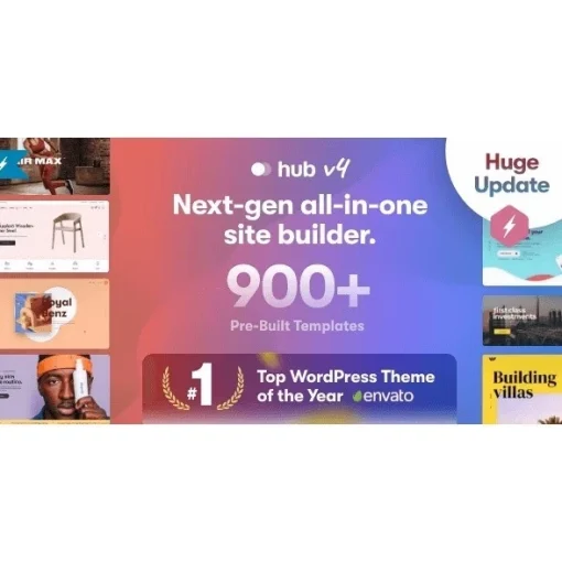 Hub – Responsive Multi-Purpose WordPress Theme - SOFTWARE AND WEB ...