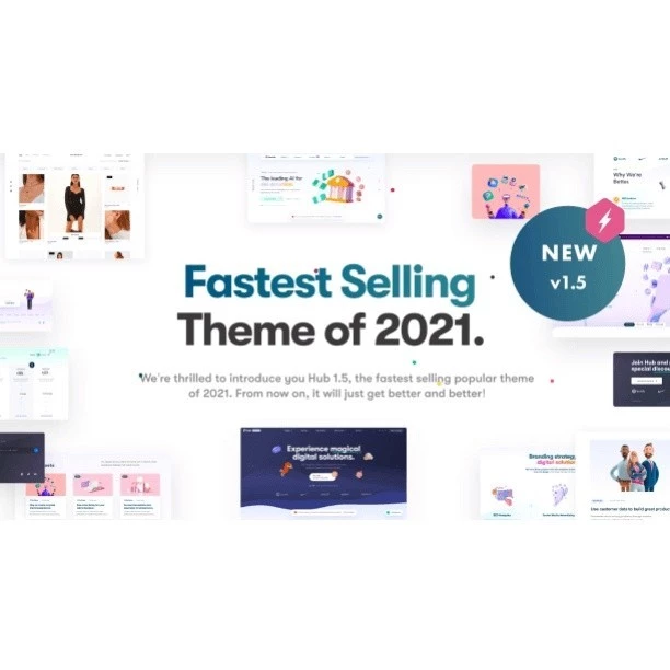 Hub – Responsive Multi-Purpose WordPress Theme - Image 2