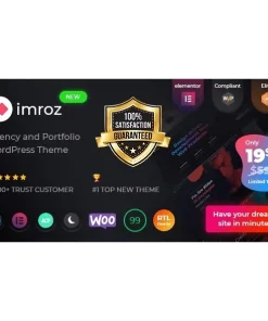 Imroz – Agency & Portfolio WordPress Theme
