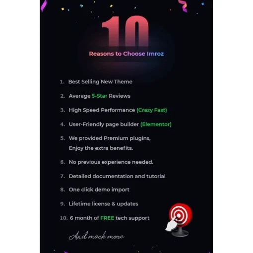 Imroz – Agency & Portfolio WordPress Theme - Image 2