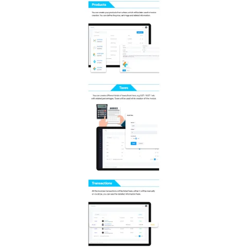 Invoices – Laravel Invoice Management System – Accounting and Billing Management – Invoice PANDUSOLUSI - Image 3