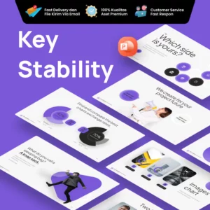 Key Stability Multipurpose Powerpoint Template Full Animasi