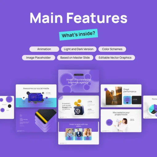 Key Stability Multipurpose Powerpoint Template Full Animasi - Image 2