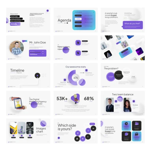 Key Stability Multipurpose Powerpoint Template Full Animasi - Image 5