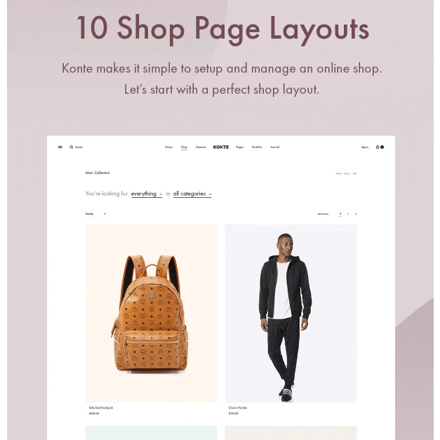 Konte – Minimal & Modern WooCommerce WordPress Theme - Image 3