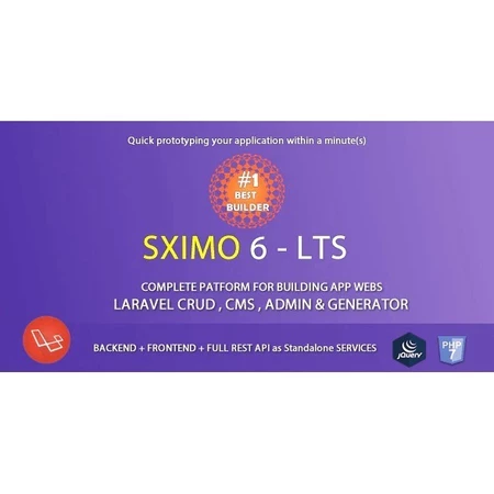 Laravel Multi Purpose Application – CRUD – CMS – Sximo 6 PANDUSOLUSI