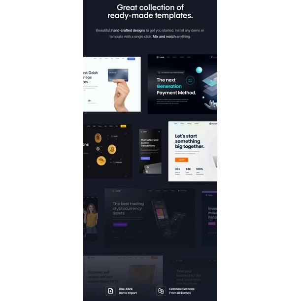 Level – Financial Technology & Crypto WordPress Theme - Image 6