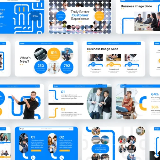 Loops Creative Multipurpose PowerPoint Template - Image 5