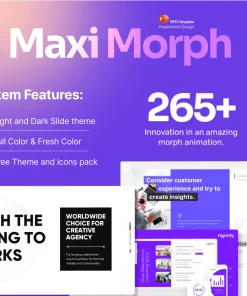 Maximorph Premium Morph Powerpoint Template ORIGINAL GARANSI