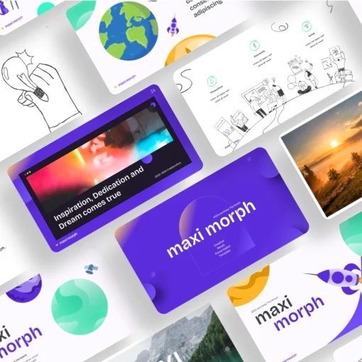 Maximorph Premium Morph Powerpoint Template ORIGINAL GARANSI - Image 6