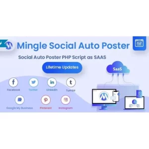 Mingle SAAS – Social Auto Poster & Scheduler PHP Script