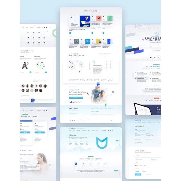 NanoText – Digital Marketing WordPress Theme - Image 5