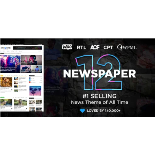 Newspaper - News & WooCommerce WordPress Theme , TEMPLATE NEWS [license original] TAGDIV