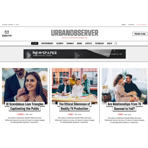Newspaper - News & WooCommerce WordPress Theme , TEMPLATE NEWS [license original] TAGDIV - Image 3