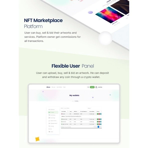 Nftzai – NFT Buy/Sell Marketplace Laravel Script PANDUSOLUSI - Image 3