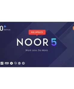 Noor – Minimal Multi-Purpose WordPress Theme, AMP & RTL