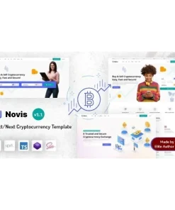 Novis – React Next.js Cryptocurrency Template PANDUSOLUSI